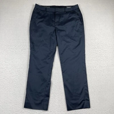 Calça Bonobos Masculina 33x32 Azul Perna Reta Segunda Roupa de Trabalho Casual Calça de Escritório - Imagem 1 de 4