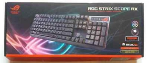ASUS ROG Strix Scope RX Gaming Mechanical Keyboard with Red Optical Switches - Picture 1 of 3