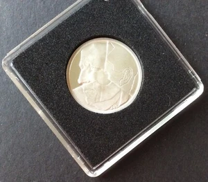 Belgique - Refrappe officielle Monnaie Royale - 5 Francs 1986 FR Proof- Argent - Bild 1 von 2