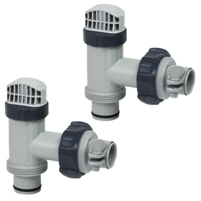 INTEX Anschlussset 38mm Sandfilteranlage auf 32mm Absperrhahn + Adapter B - Bild 1 von 4