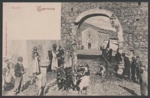 Postkarte TAORMINA Ziegen - Bild 1 von 1