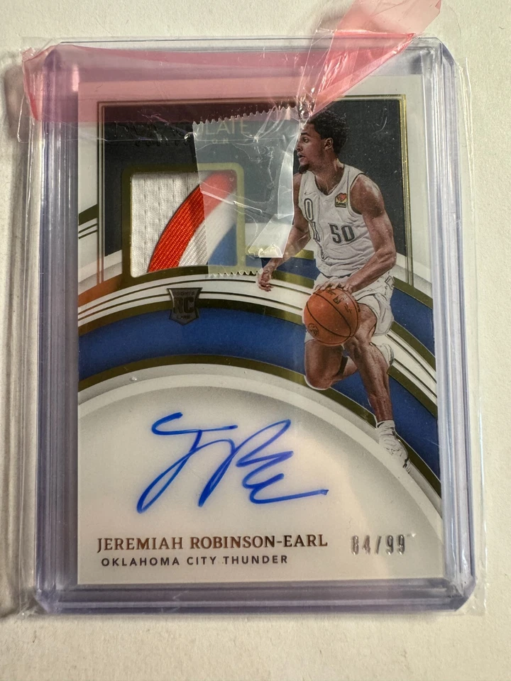 K154,618 - 2021-22 Immaculate #128 Jeremiah Robinson-Earl Jersey Auto #/99 RC - Image 1 of 1