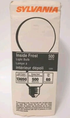 X03013 ECT Osram Sylvania PS25 500W 120V Photoflood Bulb(s) Tested Working W/Box - Image 1 of 4