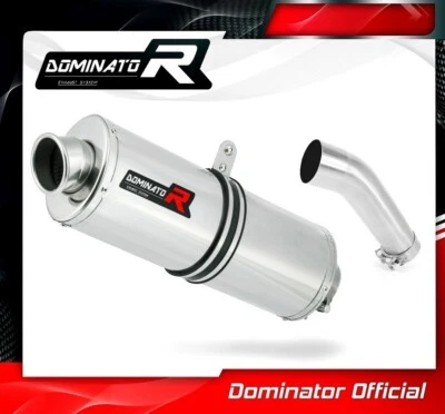 Silenciador silenciador escape SV 650 S OVAL Dominator Racing 2003 2004 2005 2006 2007 Foto 1 de 2