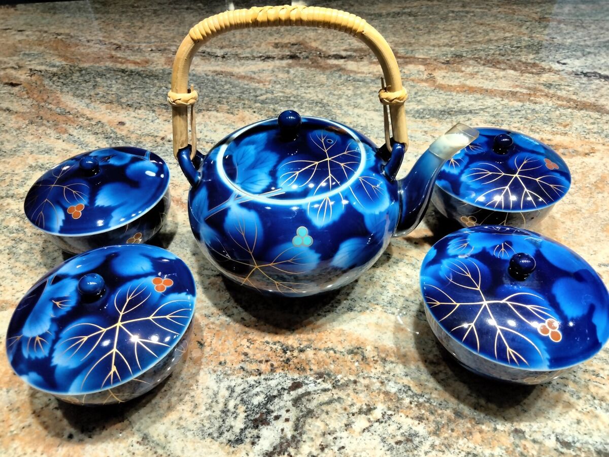 Fukagawa In Collectible Japanese Teapots & Tea Sets (1900 Fukagawa In Collectible Japanese Teapots & Tea Sets (1900