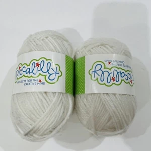 Piccadilly 2 ply yarn Project For The Creative Mind￼ White A Lot Of 2 - Picture 1 of 3