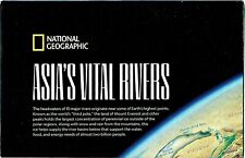 2020-7 July ASIA'S VITAL RIVERS National Geographic Map  - B (A)