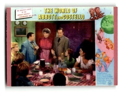 1996 Abbott & Costello Collectible Trading Card #71 The World Of - Image 1 of 4