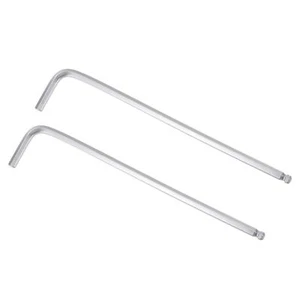 2pcs 3/16" Ball End Hex Wrench L Shaped Long Arm CR-V Repairing Tool SAE - Picture 1 of 5