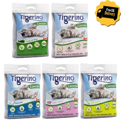 24 KG (2x12kg) Tigerino Canada Katzenstreu - Sonderpreis!*