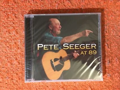Pete Seeger - At 89 (CD 2008 Appleseed) Sealed Tiny Crack On Case - Weavers folk Foto 1 de 4
