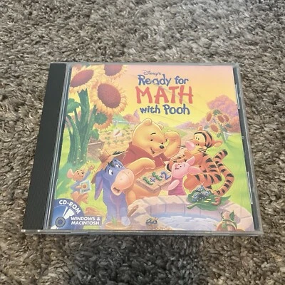 Disney's Ready for Math With Pooh (PC/Mac 1997) Disney Interactive - Image 1 of 3