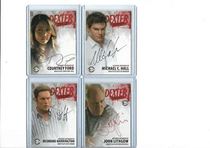 Dexter Season 4 -  Autograph Costume & Prop Card Selection Breygent 2012 - Picture 1 of 49
