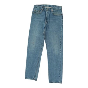 Jeans azules Levis para hombre | Pantalones de mezclilla informales clásicos vintage de pierna recta - Imagen 1 de 7