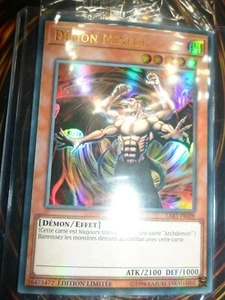 YU-GI-OH! ULTRA RARE DEMON MINEUR LART-FR008 PROMO FOIL SEALED FRENCH LIMITED - Bild 1 von 1