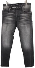 JACK & JONES MIKE COMFORT FIT Men W31/L34 Stretch Twisted Faded Jeans