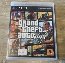 Grand Theft Auto V GTA 5 PS3 2013 Rockstar Games R18+ Play Station 3 Manual Incl