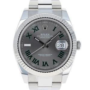 Rolex Datejust 41 mm 126334 Wimbledon UNWORN 2025 Slate Roman Oyster - Picture 1 of 13