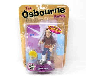 2002 Mezco Ozzy Osbourne "Hobbled Ozzy" action figure with Dog - NEW ON CARD - Picture 1 of 13