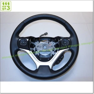 Honda JADE CIVIC GRACE Genuine Oem Steering Wheel Leather JDM #4179 - Picture 1 of 10