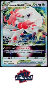 SWSH: Sword & Shield Promo Cards #SWSH298 Hisuian Zoroark VSTAR Jumbo - Picture 1 of 2