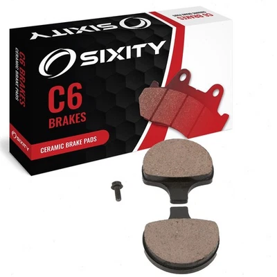 Front Ceramic Brake Pads 1994-1996 Harley Davidson FLSTN Heritage Softail rx - Image 1 of 4