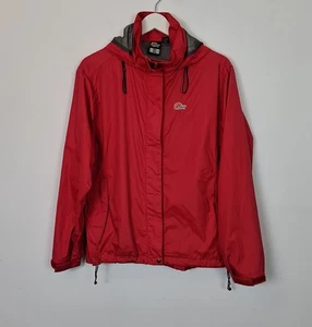 Lowe Alpine Jacket M Triple Point Red Waterproof Walking Hiking Lightweight Coat - Picture 1 of 8