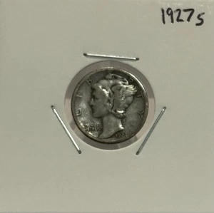 1927 S Mercury Dime, Good, 90% Silver, Extremely Low Mintage! 🔥🔥 - Picture 1 of 2