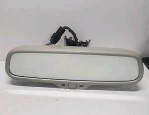 2009-2012 AUDI Q5 REAR VIEW MIRROR AUTO DIM GRAY GREY 8R0857511C OEM - Picture 1 of 12