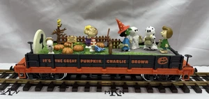 LGB 44610 Peanuts It's the Great Pumpkin, Charlie Brown Halloween Train G Scale - Picture 1 of 8
