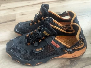 Wide World Sportsman Shoes Men's Size 10 Black And Orange - Picture 1 of 6