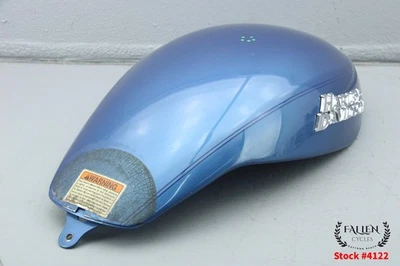 Harley V-Rod Night Rod 2006 caja de aire admisión de aire cubierta del tanque helicóptero azul #4122 Foto 1 de 4