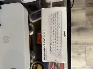 Logitech Multi-device K380 Wireless Bluetooth Keyboard - Rose - Picture 1 of 4
