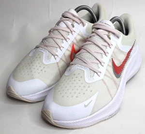 Women's Nike Zoom Winflo 8 - White/Black-Magic Ember - US Size 9.5 [CW3421-101] - Picture 1 of 10