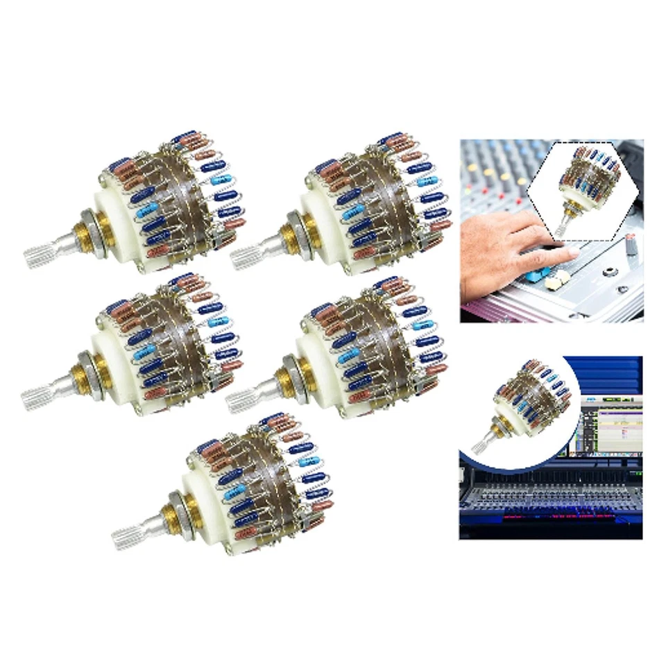 23 Steps Volume Control Potentiometer 2-channel for Stereo Volume Control - Image 1 of 1