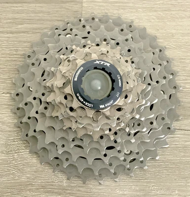 SHIMANO XTR 10 SPEED CASSETTE 11-36 TOOTH M980 MODEL 274 GRAMS - Image 1 of 3