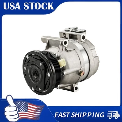 ‎Compresor de aire acondicionado con embrague 58992 para Pontiac Grand Am 99-2005 3,4 TL Foto 1 de 4