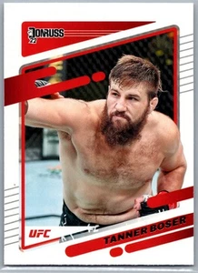 2022 Panini Donruss UFC #182 Tanner Boser - Picture 1 of 2