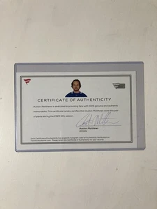 auston matthews SIGNED AUTOGRAPH COA PHOTO Toronto Maple Leafs - Picture 1 of 5