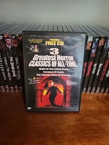Night Of The Living Dead/Carnival Of Souls/The Satanic Rites of Dracula (DVD,... - Picture 1 of 4