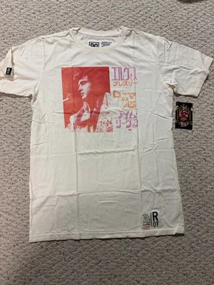 Camiseta Roots of Fight Elvis Presley Aloha Hawaii 2XL NOVA Graceland TCB - Imagem 1 de 3