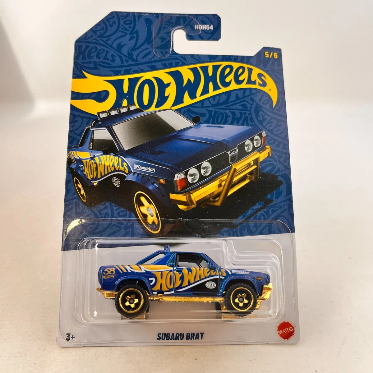 ホットウィール 58th Anniversary BLUE & GOLD 6種 ホットウィール 58th Anniversary BLUE AND GOLD SERIES 1 6台