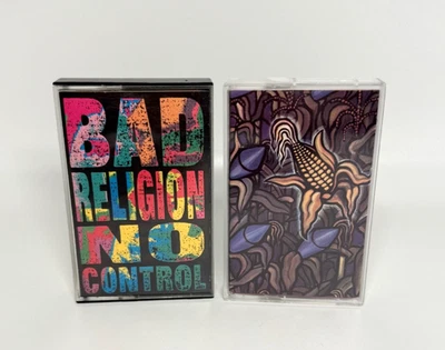 Bad Religion Cassettes Against The Grain & No Control Epitaph 1989-90 - Image 1 of 4