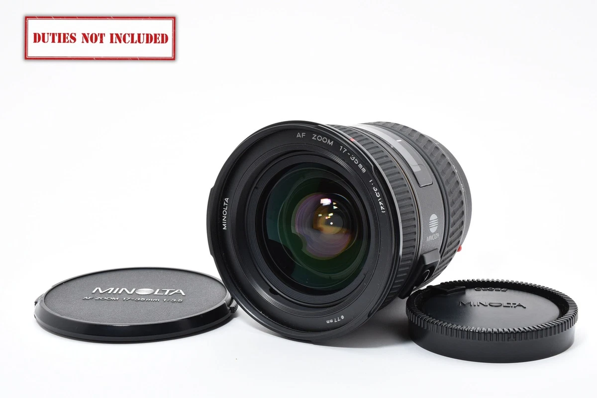 MINOLTA AF ZOOM 17−35mm 1:3.5（22）φ77mm MINOLTA AF ZOOM 17−35mm 1:3.5（22）φ77mm Minolta AF 17-35mm F/3.5