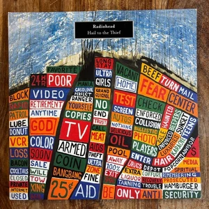 RADIOHEAD - HAIL TO THE THIEF EX-/EX + 2 VINYL-LP /GEDRUCKTE INNENLAGEN/ERSTPRESSUNG - Bild 1 von 24