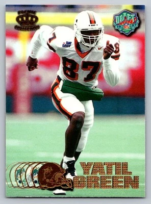 1997 Pacific Crown Collection #434 Yatil Green Rookie $$$ - Image 1 of 2