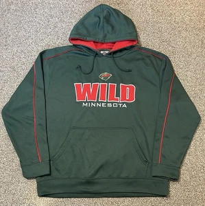 NHL Minnesota Wild Hoodie Herren XL Grün Home Polyester Hockey - Bild 1 von 6