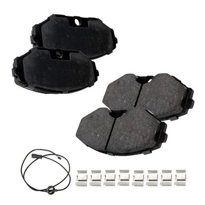 Juego de pastillas de freno delanteras cerámicas para Infiniti Q45 1990-1995 suspensión activa desde 7/94 Foto 1 de 4