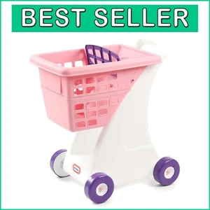 Sturdy Toddler Shopping Cart - Stylish Pink, Ideal for Fun Grocery Adventures - Picture 1 of 6