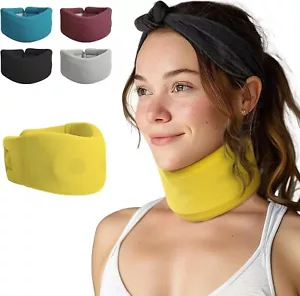 Verstellbare Nackenbandage zur Nackenschmerzlinderung weicher Halskragen zur Nackenstütze - Bild 1 von 1